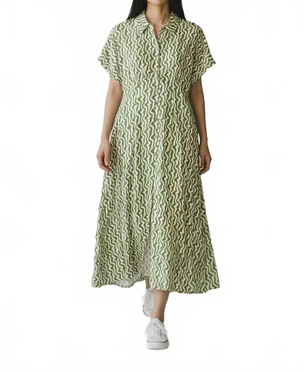 NEW LUCCA cyber dress in lime